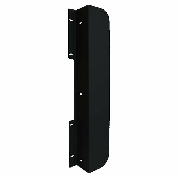 Lockey Usa Panic Shield Latch Protector for Exit Devices, Black LPB